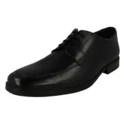 Clarks Mens Cushion Plus Gusset Detailed Lace Up Shoes - Howard Apron