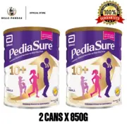 2 X Abbott Pedia Sure Vanilla Optiheight Increase Height 10-15 Yrs Old 850g