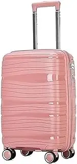 [IRYZE] Lightweight Suitcase Travel Suitcase With Spinner Wheels,Lightweight Ergonomic Handles, Traveling Suitcases Carry on Luggage, F, 20in