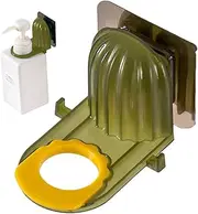 Shower Gel Holder for Shower Wall | Punch- -Adhesive Traceless Shower Gel Holder | Shower Gel Containers Shampoo Holders for Kitchen Bathroom, Toilet Helves