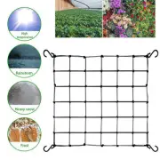 Grow Tent Trellis Netting 50-120CM Mesh Hydroponics Grow Tent Plant Support Hook