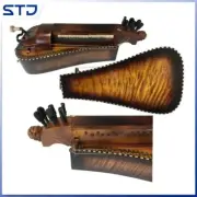 The best 6 strings 23 keys Hurdy Gurdy Maple wood inlay shell purfling carved