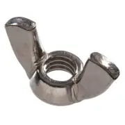 (50) 1/2-13 Coarse Thread Wing / Thumb Nut Stainless Steel Nuts 1/2x13