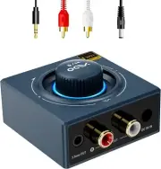 YMOO LDAC Bluetooth 5.2 Receiver for Hi-Res Music Streaming Sound System, Hifi W
