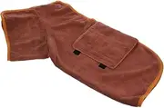 VANZACK Quick Drying Pet Bathrobe for Cats Dogs Absorbent Toweling for Grooming Medium Size Pet Washing Towel