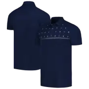 Men's Levelwear Navy Seattle Mariners Sector Batter Up Raglan Polo