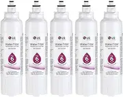 [Mexi Trading] 5 Pack Genuine OEM LG LT800P ADQ73613401 Ice and Water Fridge Filter Fits LG GF-5D712SL GF-AD701SL