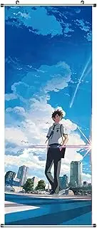CosplayStudio Fabric Roll Picture for Your Name Fans | Kakemono | Poster 100 x 40 cm | Motif: Taki Tachibana