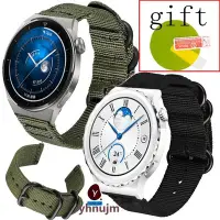 在飛比找Yahoo!奇摩拍賣優惠-華為手錶 gt3 pro 46mm 42mm 錶帶尼龍腕帶 