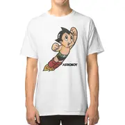 Vintage Astroboy Anime Robot Show Astro Boy Space Art Childhood Cartoon Manga T-shirt