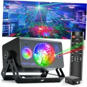 Party Lights Dj Disco Ball Light, LED Stage Strobe Lights Sound Activated with