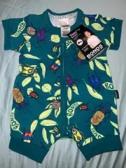 BONDS Bugs Zippy Zip Wondersuit Romper Size 0000 Newborn *BNWT*.