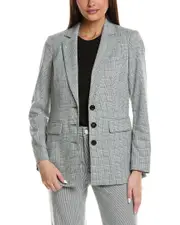 KARL LAGERFELD Plaid Blazer