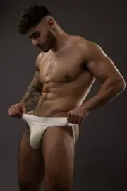 [J004] Handsome Man Cute Male Model Showing Off Body Physique Art Photography