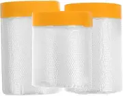 Gadpiparty Pre-Taped Masking Films 3 Rolls Automotive Masking Tapes Painting Protective Film Pre-Taped Plastic Sheeting for Professional Painters Covering Skirtings