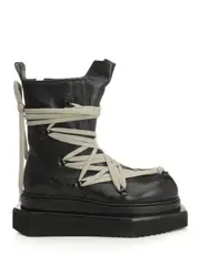 Rick Owens Megalace Turbo Cyclops Chunky Boots 44,45,40 black