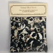 Balsam Filled Trivets Black and White Cows - Rustic Farmhouse Kitchen Decor