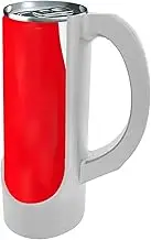 Slim Can Holder with Handle, Soda Can Handle Grip, Ergonomic 3D Printed Grip Energy Drink Holder for Soda, Beer & Beverages