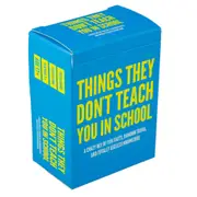 Things They DonÕt Teach You Trivia Game Fun Card Game for 2+ Players