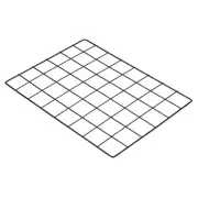 16"x12" Wire Grid Panel Wall Grid Decorative Board Photo Display Black