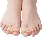 Bunion Corrector Pads Silicone Big Toe Separator Straightener Spacer for Women & Men Hallux Valgus Pain Relief Sleeve Cushion Splint Protector