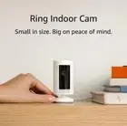 Ring Indoor Cam, Compact Plug-In HD security camera with two-way talk, White