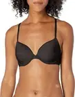 Calvin Klein Push-up Plunge Bra Convertible Straps, Black, QP14280, Size 34C