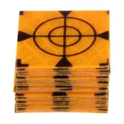 20pcs Reflector Target Sheets 20mm Self-adhesive Reflective Survey Target Yellow
