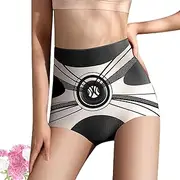 High Waist Seamless Ice Silk Shaping Pants,Women Butt Lifting Panties Tummy Control Body Shapewear Brief