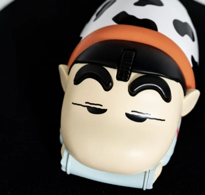 Leto Bluetooth Mouse Wireless Mouse Crayon Shin-Chan 3D Figure - 2