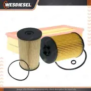 Wesfil Oil Air Fuel Filter Service Kit for Volkswagen Caddy 2K 2.0L TDi 05/17-on (for: Volkswagen)