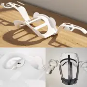 VR Glasses Wall Mount Storage Rack Holder For Quest 2 VR Controllers & Headset
