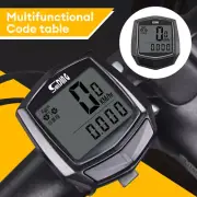 Wired LCD Digital Cycle Computer Bicycle Bike Speedometer Odometer