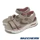 Skechers 斯凱奇 涼鞋 Arch Fit-Fresh Bloom 女鞋 棕 粉 魔鬼氈 支撐 涼拖鞋 休閒鞋 119305TPPK