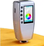 Handheld Color Analyzer, Color Sensor Colorimeter with 8mm Aperture and 1.6 Million Light Sources, 200 Data Storage and Dual Positioning Module, 0.5S Detection, No Color Difference, for Painting