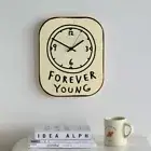 Silent Digital Hanging Clock Ornaments Cartoon Wall Clock Art Room