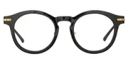 Linda Farrow PARLER LF80A Asian Fit C1 Men's Glasses Black Size 47 - Private Health Rebate - Blue Light Block Available