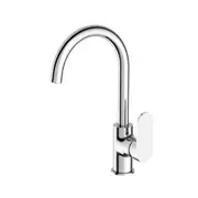 Amelie Sink Mixer Gooseneck Paddle Chrome BDO301306CH