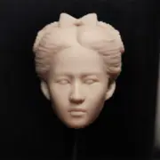 1/18 Scale The Condor Heroes Crystal Liu Head Sculpt Unpainted Fit 3.75" Figure