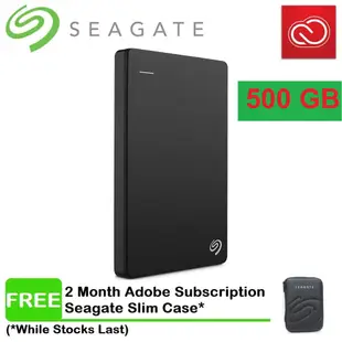 Seagate Backup Slim Plus 500GB 移動硬盤