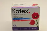 Kotex Security Tampons SUPER PLUS 18 And REGULAR 18 per box