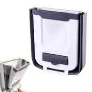 Hanging Kitchen Trash Can Foldable Waste Bin for Kitchen