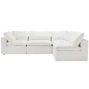 [James Lane] Cloud Duxton Snow Modular Sofa - 4 Piece