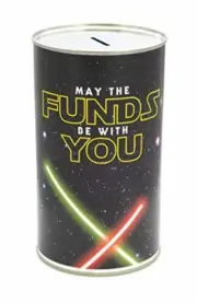 CanTastic May The Funds Be with You, Large Savings Tin, Star Money Box Wars