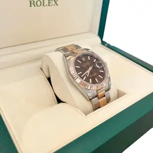 ROLEX 勞力士 126331 半金巧克力面 Datejust 41mm