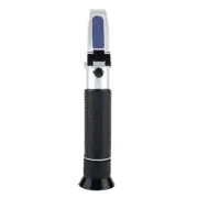 0~10% Brix Refractometer Portable Jam Beer Milk Fruit Juices Sugar Tester Met AC