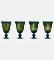 [L'Objet] L'Objet Prism set of 4 wine glasses