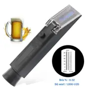 Alcohol Volume Percentage Refractometer for Hobbyists and Professionals