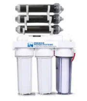 7 Stage Aquarium /Deionization-Reverse Osmosis RO/DI Water System 100 GPD 0 TDS