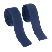 Sew on Hook and Loop Tape, 1 Inch Nylon Fastener Strips 1 Yards (Navy Blue)